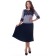 Women's dress, size 46, blue color