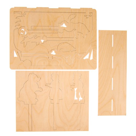 Board game. Shadow theater "Kolobok"-6