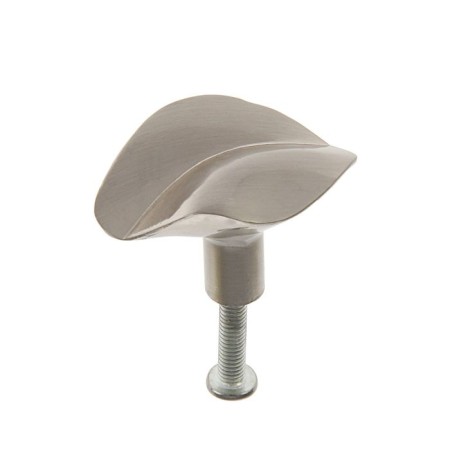 Hand button (mod. 1940), matte nickel color