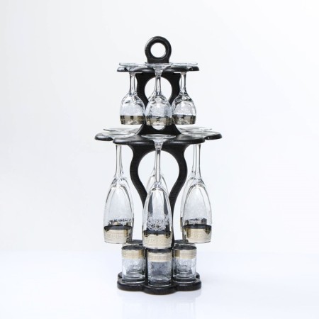 Mini-bar "Baroque" Bar Standing, 6 glasses/glass/stop-1