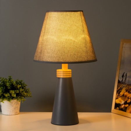 Ayutage table lamp E27 40W gray 25x25x42.5 cm Risalux-1