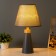 Ayutage table lamp E27 40W gray 25x25x42.5 cm Risalux