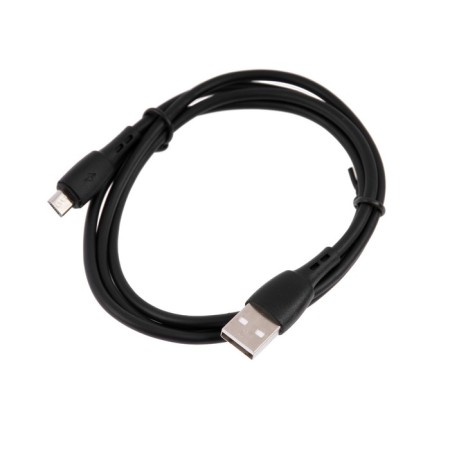 CARMEGA CAR-C -MIC1M-BK cable, microUSB-USB, 2.4 A, 1 m, black-2