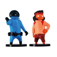 Набор фигурок Gang Beasts, с синим и красным героями, 2 шт