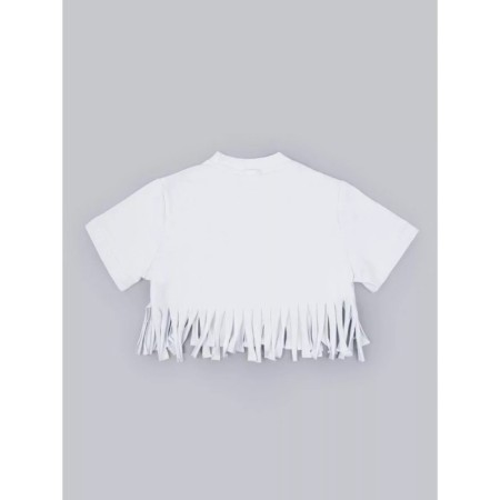 T -shirt for girls, height 152 cm, white color-11