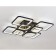 LED ceiling LED with Ambrella Light, Original, FA4424, 8XLED, 150 W, 11250LUM, 3000-6400K, Black Color Black
