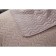 A set with a veil "Savannah", size 230x250 cm, 50x70 cm - 2 pcs, color of coffee