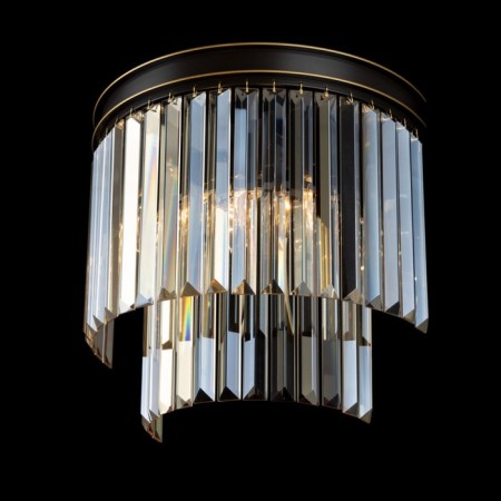 Sconces Citilux "Martin" CL332322, 35x33 cm, 1x60W, E14, brown color-11