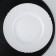Plate flat Cadix, d = 25 cm, white color