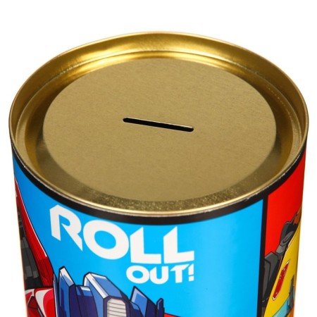 Копилка металлическая, 20,5 см х 12 см х 12 см, XXL "Roll Out", Трансформеры-5