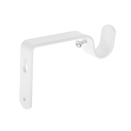Bracket for cornice D20 is a single -row 8 cm, white