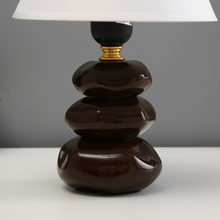 Breeze table lamp 1x60W base: e27 color: coffee-4