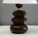 Breeze table lamp 1x60W base: e27 color: coffee