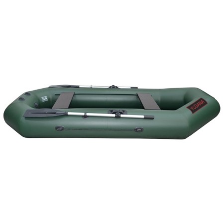 Yugana S-280 ND boat, inflatable bottom, olive color-6