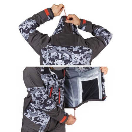 Demisason suit Norfin Pro Dry 3 Camo R.XL-2