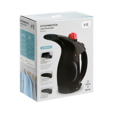 IRIT IR-2314, manual, 800 W, 200 ml, 25 g/min, black-6