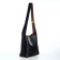 Women's bag on the Textura screw castle, small size, black color