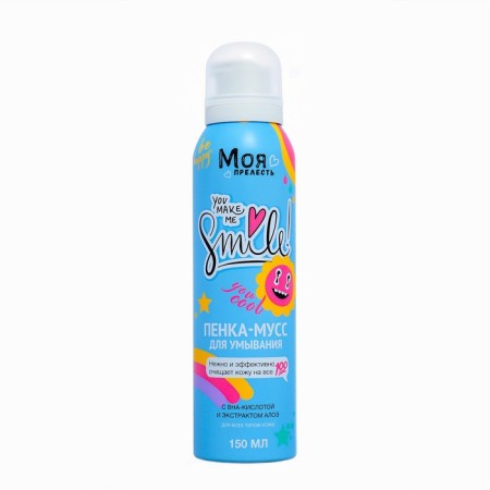 Foam Muss for washing my childish charm for all skin types, 150 ml