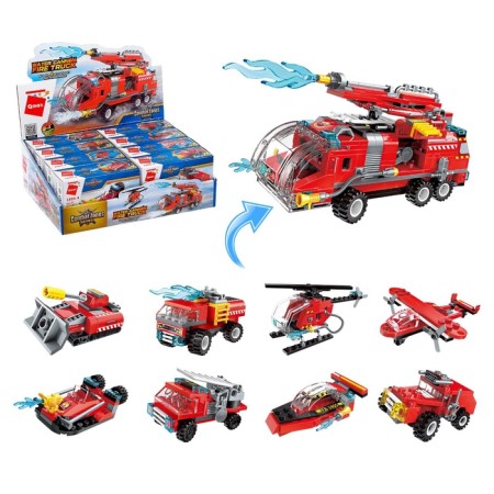 Design Firefighters "Transport", 8 types of mix-12