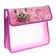 A5 notebook folder (200 x 230 x 75 mm), with Velcro valve, 2 compartments, plastic/textiles, PT-95 "kitten"