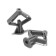 Tundra dowel, type of butterfly 35x32, with a screw, gray color, 25 pcs.