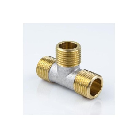 Aquasfera 9010-03, 1 ", external thread, nickelized brass-1