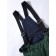 Ski pants for a boy, height 110 cm, dark green color