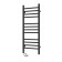 Room electrician Laris lavender ChKCh, 300x900 mm, 12 crossbars, left, black
