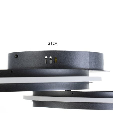 Causteen with PDU "Landi" 2xled 3000-6000k 144W black 58x40x13 cm Bayerlux-7