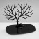 Stand for jewelry "Deer Mini", 17.1 × 10.2 × 15 cm, rectangular base, black color