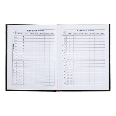 Diary for grades 5-11, 48 sheets "many cats", solid cover, glossy lamination, foil embossing, universal cheat sheet, block 65g/m2-6