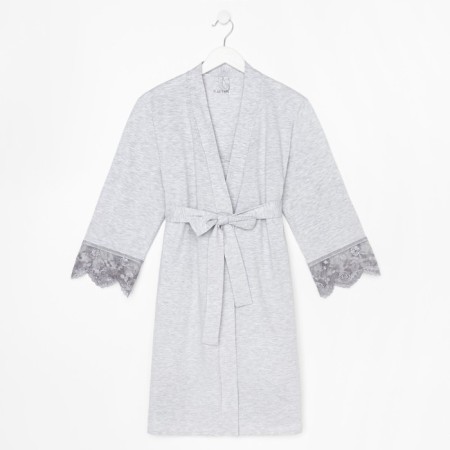 Female set (robe, shirt) KAFTAN, p. 48-50, gray-12