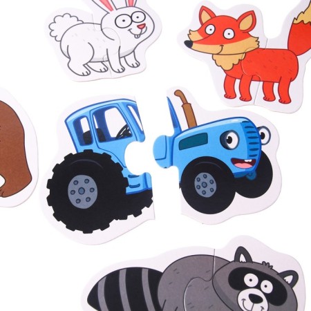 Maxi Puzzles "Blue Tractor: Forest Residents"-2