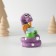 Suvenir Polystone "Snakes with a glass of smoothie" 3.5x6 cm