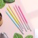 Set of candles in the cake, 6 pieces "Fulfillment of desires", 15 cm, multi -colored