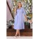 Women's dress, size 52, blue color