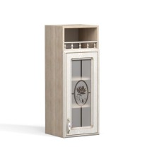 Acadity cabinet with a shelf Angelica 350x300x920 Dub milk/ash
