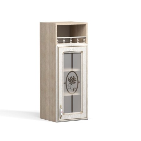 Acadity cabinet with a shelf Angelica 350x300x920 Dub milk/ash
