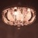 Svetogor chandelier "Moscow" 5x60W E27 LED lighting chrome 50x50cm
