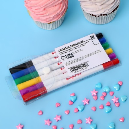 Food marker 2-third-party, set of 6 colors-2