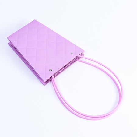 Bag for flowers embossing moisture-resistant, 17x17-11.5x11.5-20 cm-2