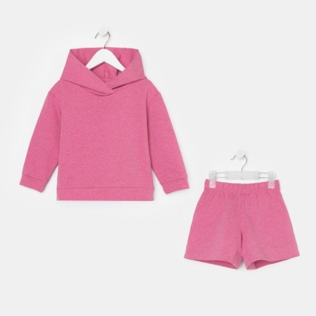 Kid for children (sweatshirt, shorts) KAFTAN "BASIC Line", height 122-128, Fuchsia color-6
