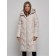 Coat insulated winter female, size 50, beige color