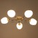 Chandelier "Eliya" 5he27 40W Belo-chromovy 49x49x18 cm Bayerlux