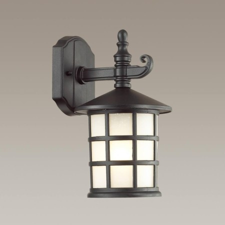 Street wall lamp House, 1x60W, E27, IP44, Black Color
