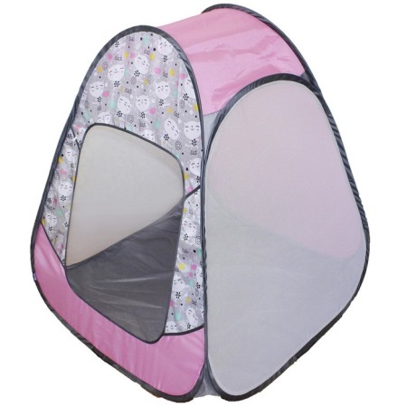 Children's game "Rainbow House" tent 80 × 55 × 40 cm, print "Cats on gray"