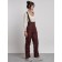 Semicunners of the winter winter, size 46, dark brown color