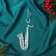 Christmas tree decoration "Saxophone" 12x4 cm, transparent overflow