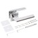 Separate handle "Allur" Art "Adele" CP, color, chrome