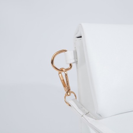 Bag-clate on magnets, strap on the wrist, white color-3
